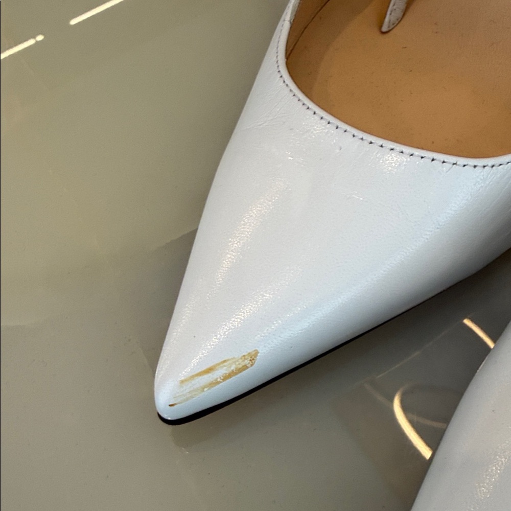 Christian Louboutin White Women's Heels - Picture 2 of 9